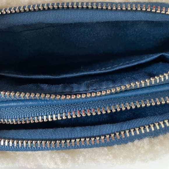 Nwt Coach shearling crossbody bag - Picture 2 of 10